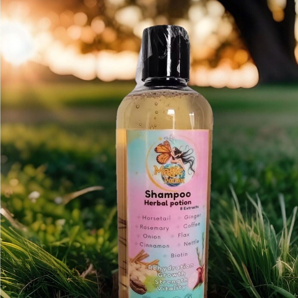 Shampoo 500ml with Rosemary, Ginger, Coffe, Cinnamon, Onion, Biotin